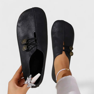 Lydia - Women's Orthopaedic Moccasins in Soft Suede