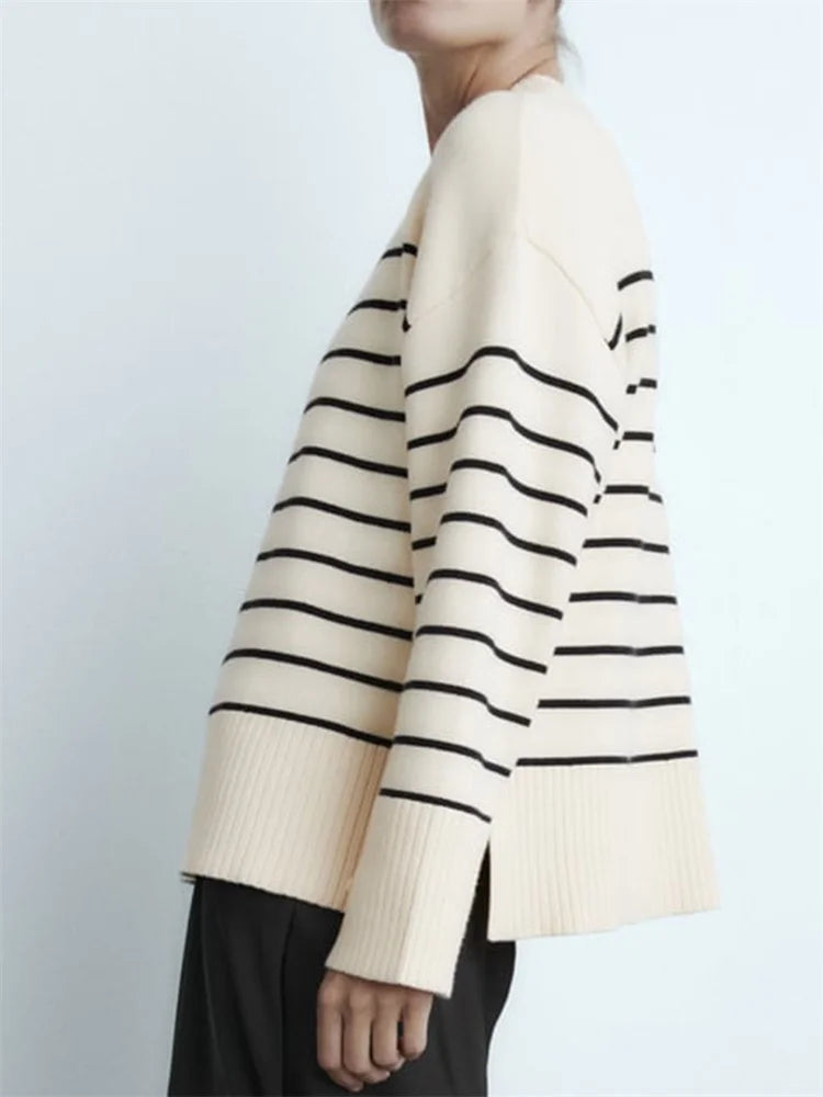 Louise - Striped Couture Jumper