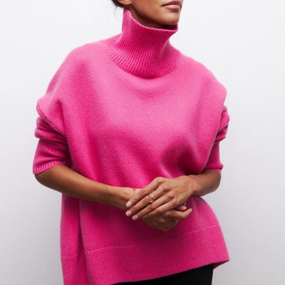Katrielle - cosy high-neck jumper
