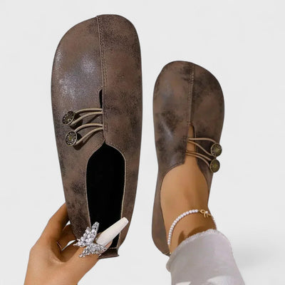 Lydia - Women's Orthopaedic Moccasins in Soft Suede