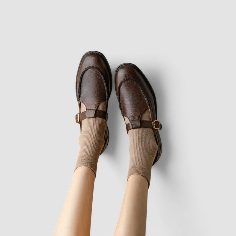 Avery - Square Toe Mary Jane Orthopaedic Shoes