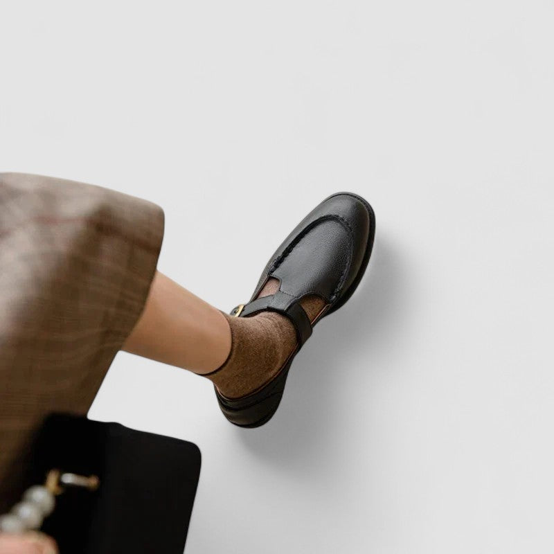 Avery - Square Toe Mary Jane Orthopaedic Shoes