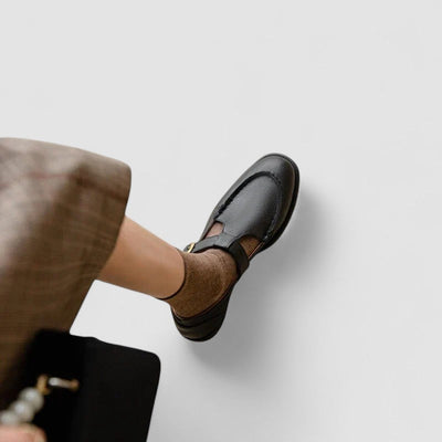 Avery - Square Toe Mary Jane Orthopaedic Shoes