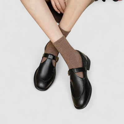 Avery - Square Toe Mary Jane Orthopaedic Shoes