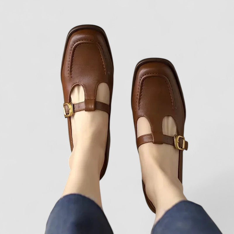 Elizabeth - Orthopaedic Shoes with T-Bar Mary Jane Strap