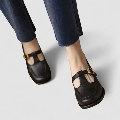 Elizabeth - Orthopaedic Shoes with T-Bar Mary Jane Strap