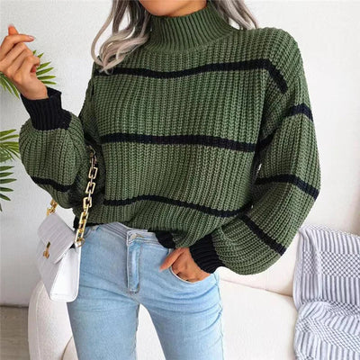 Sarah - High Neck Couture Jumper