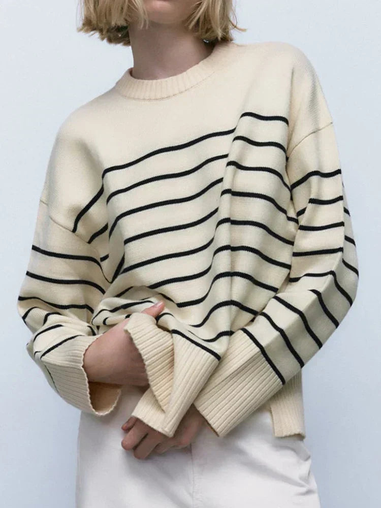 Louise - Striped Couture Jumper