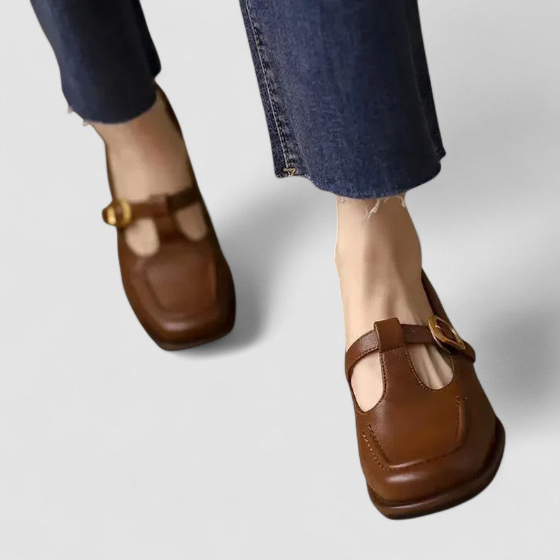 Elizabeth - Orthopaedic Shoes with T-Bar Mary Jane Strap