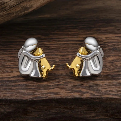 Elisa - Dog Icon Earrings