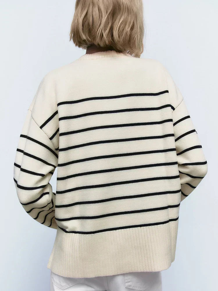 Louise - Striped Couture Jumper