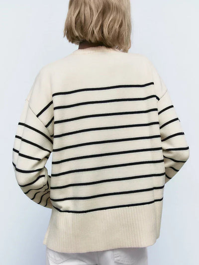 Louise - Striped Couture Jumper