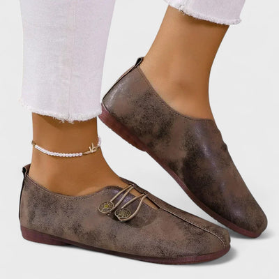 Lydia - Women's Orthopaedic Moccasins in Soft Suede