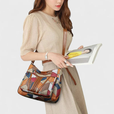 Solara - Mosaic Leather Bag