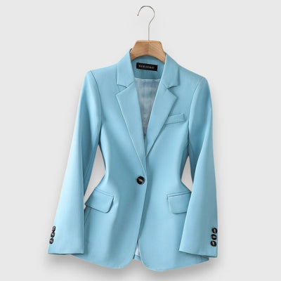 Wandara – Blazer with Single Button Closure