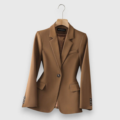 Wandara – Blazer with Single Button Closure