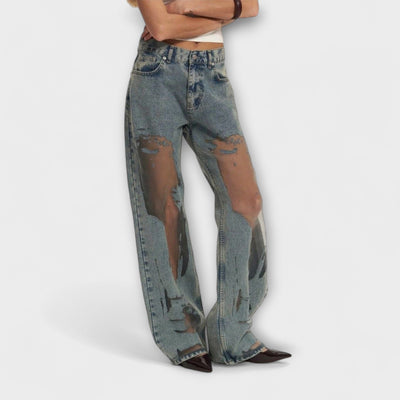 Rayne - Jeans in Transparent Blue Denim Trixie