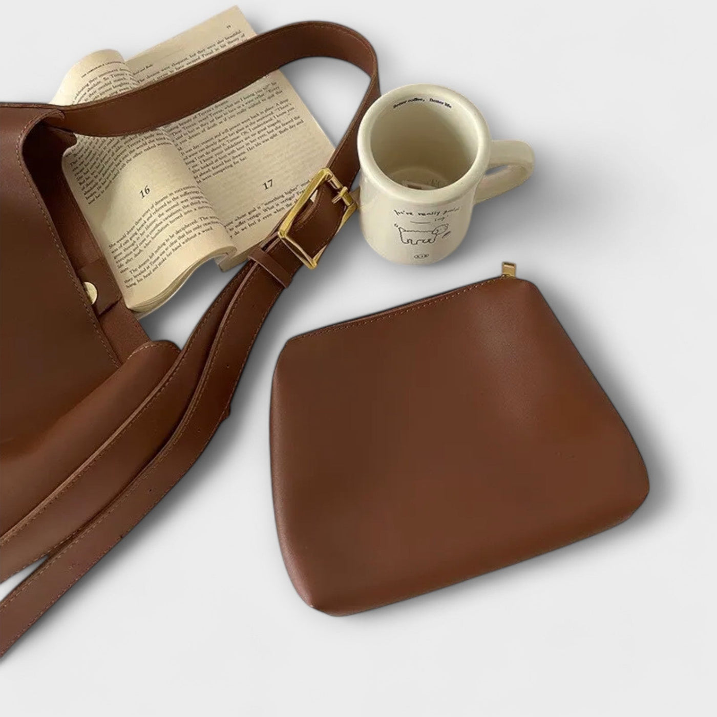 Gianna Boutique – Elegant Leather Shoulder Bag