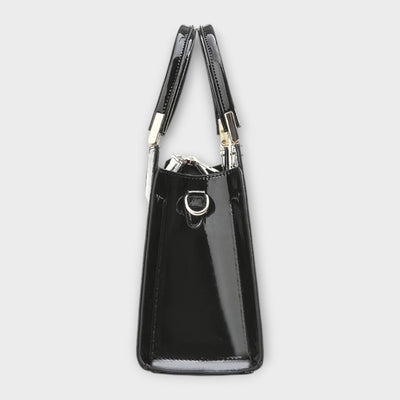 Gianna Boutique - Glossy Crocodile Pattern Handbag