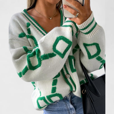 Bombay - Colour Block Cardigan