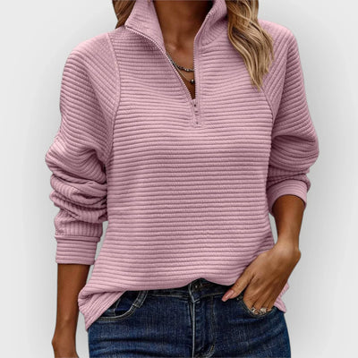 Olivia - Half Zip Pullover