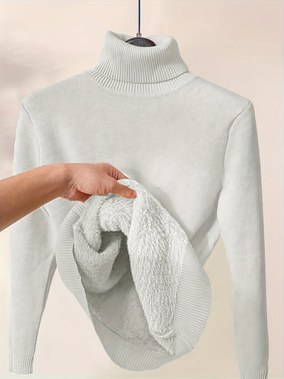 Zoe - Soft High Neck Jumper
