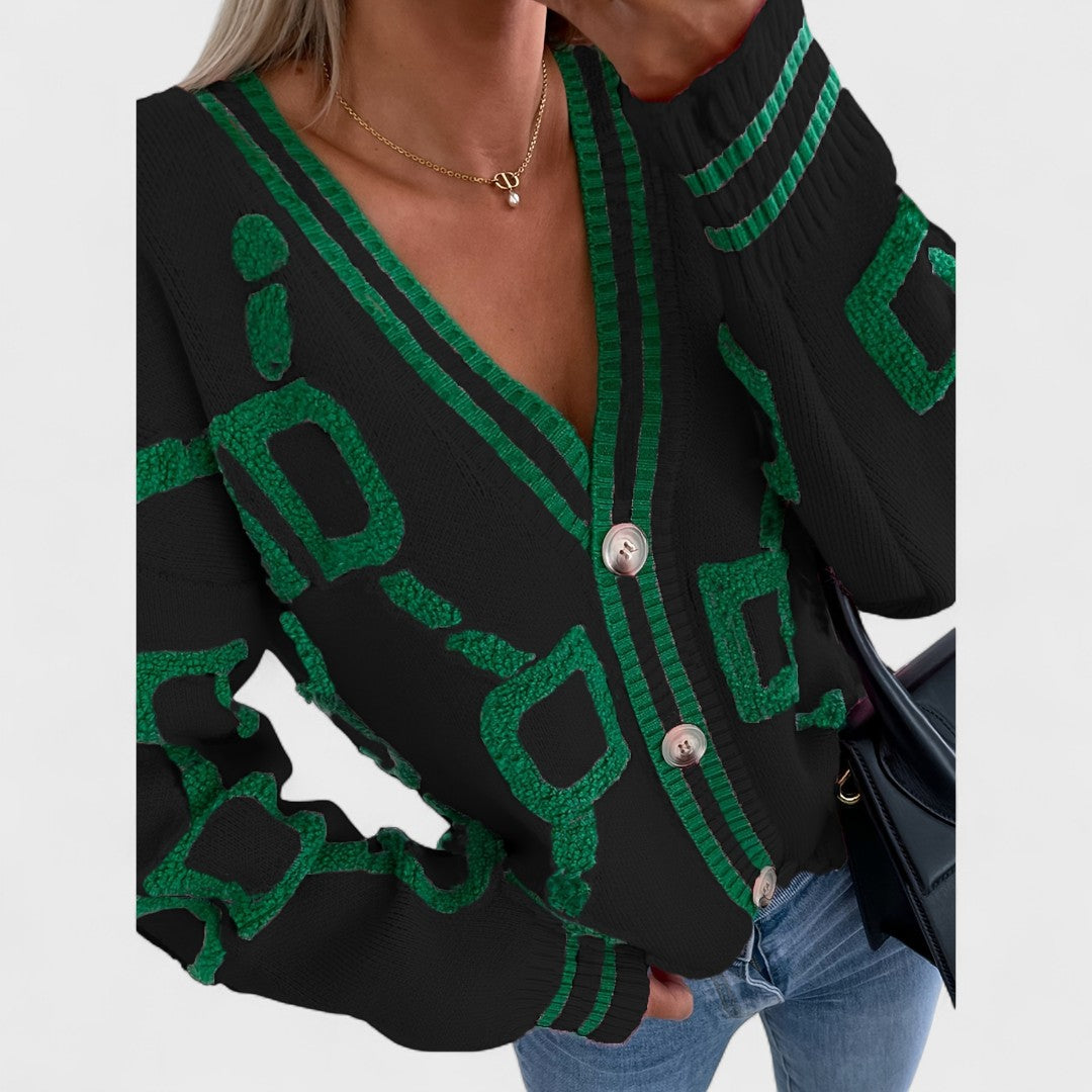 Bombay - Colour Block Cardigan
