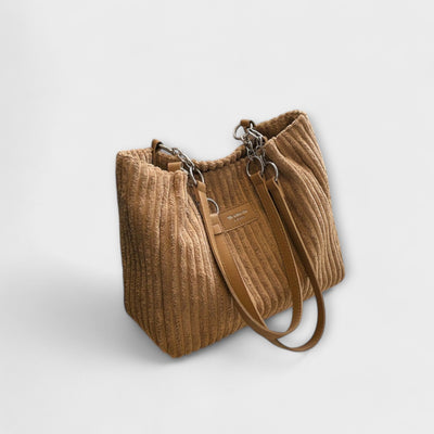 Gianna Boutique - Soft Cord Shoulder Bag