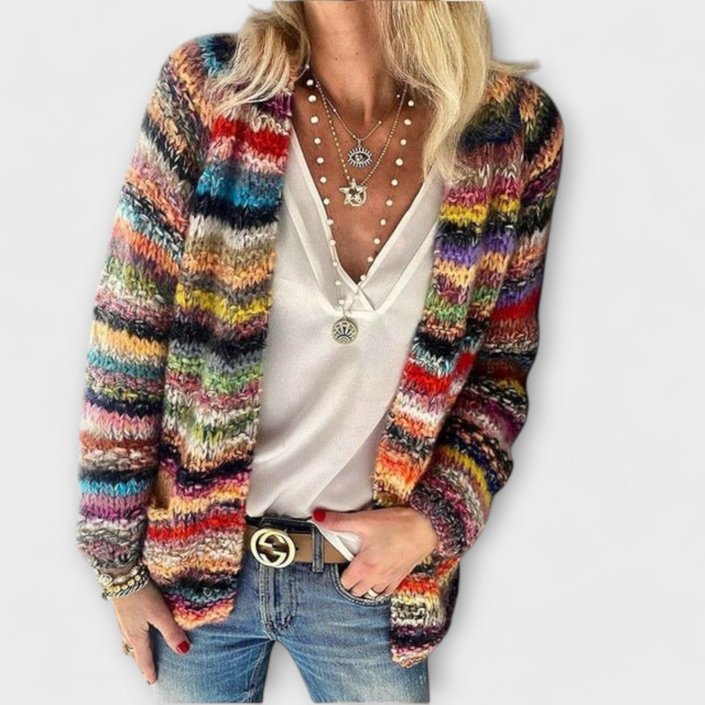 Birgitte - Vivacious and Comfortable Cardigan