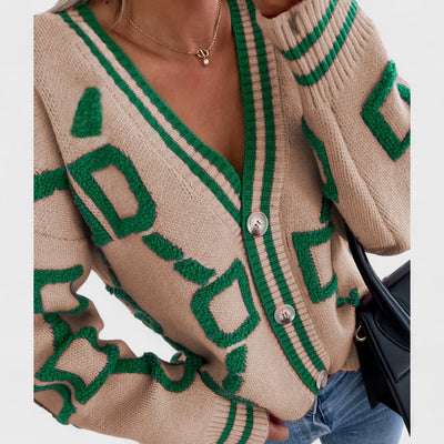 Bombay - Colour Block Cardigan