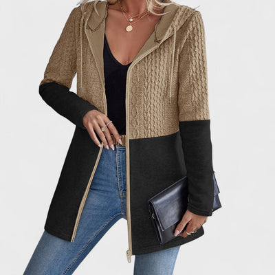 Valentino - Elegant Grey Cardigan with Hood for Women