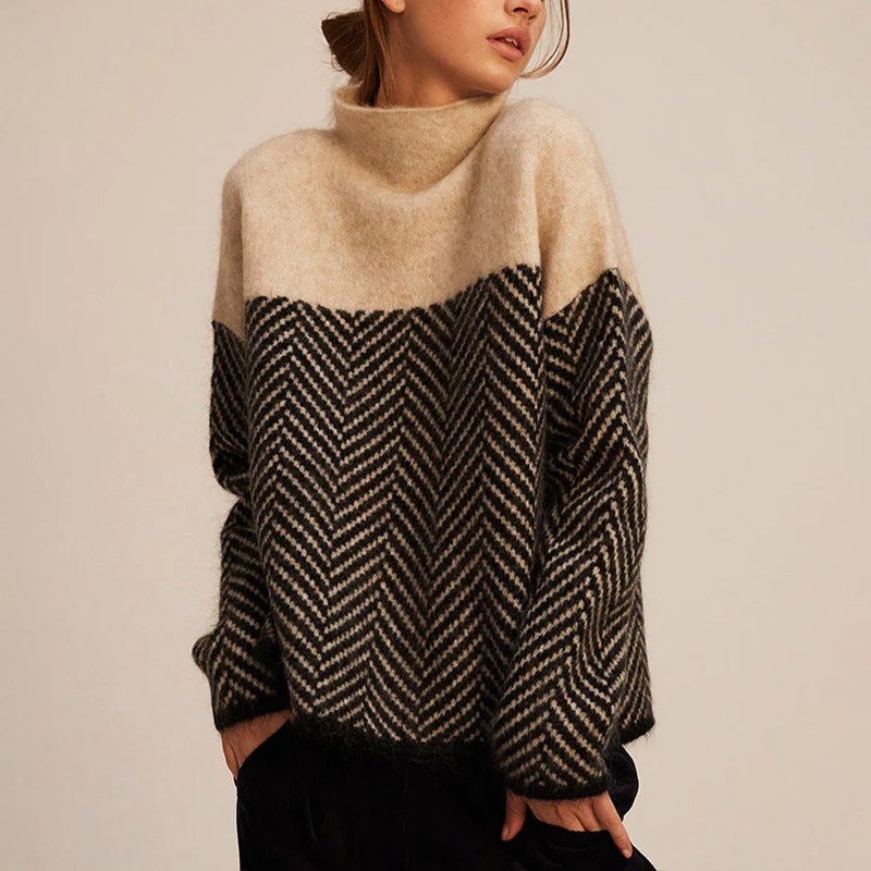 Isabelle - High Neck Sweater