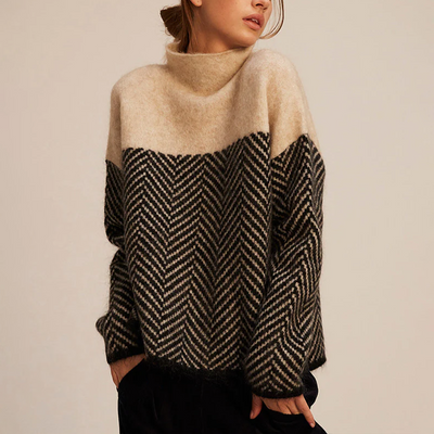 Isabelle - High Neck Sweater