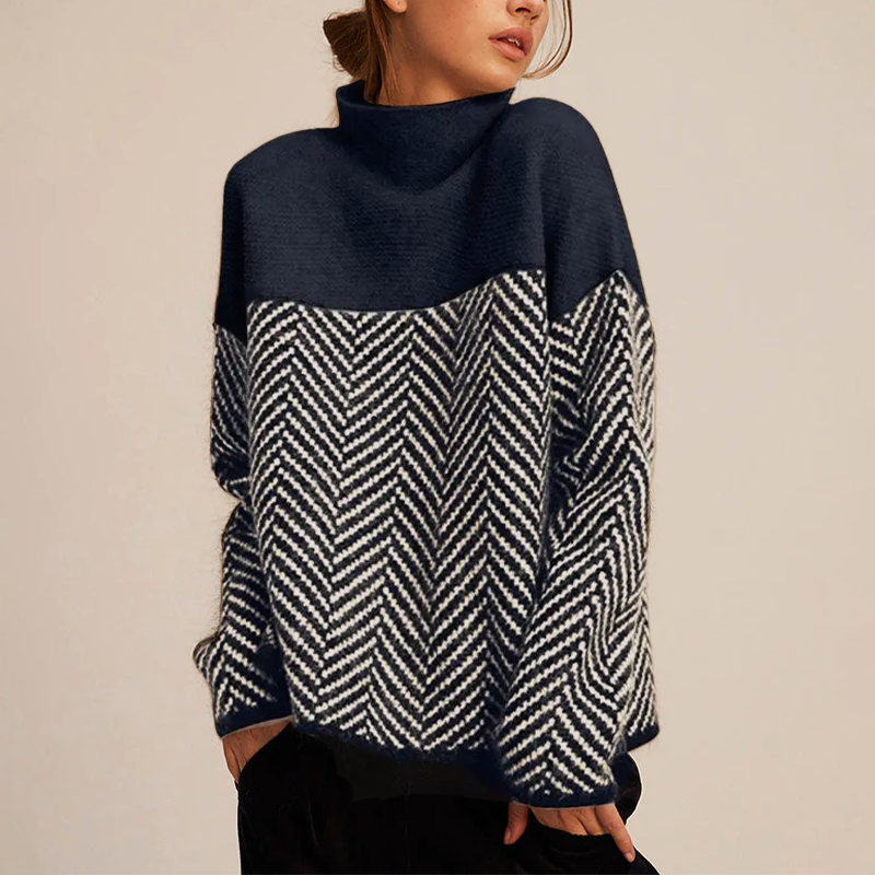 Isabelle - High Neck Sweater