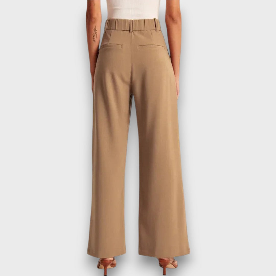 Alva – Wide-Leg High-Waisted Trousers
