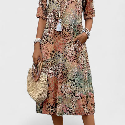 Colette - Vibrant Midi Dress