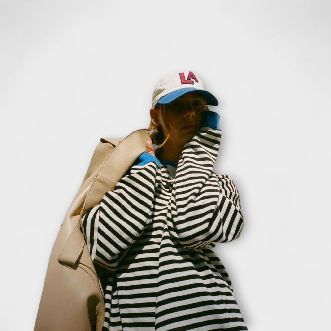 Mary - Oversized Striped Jumper