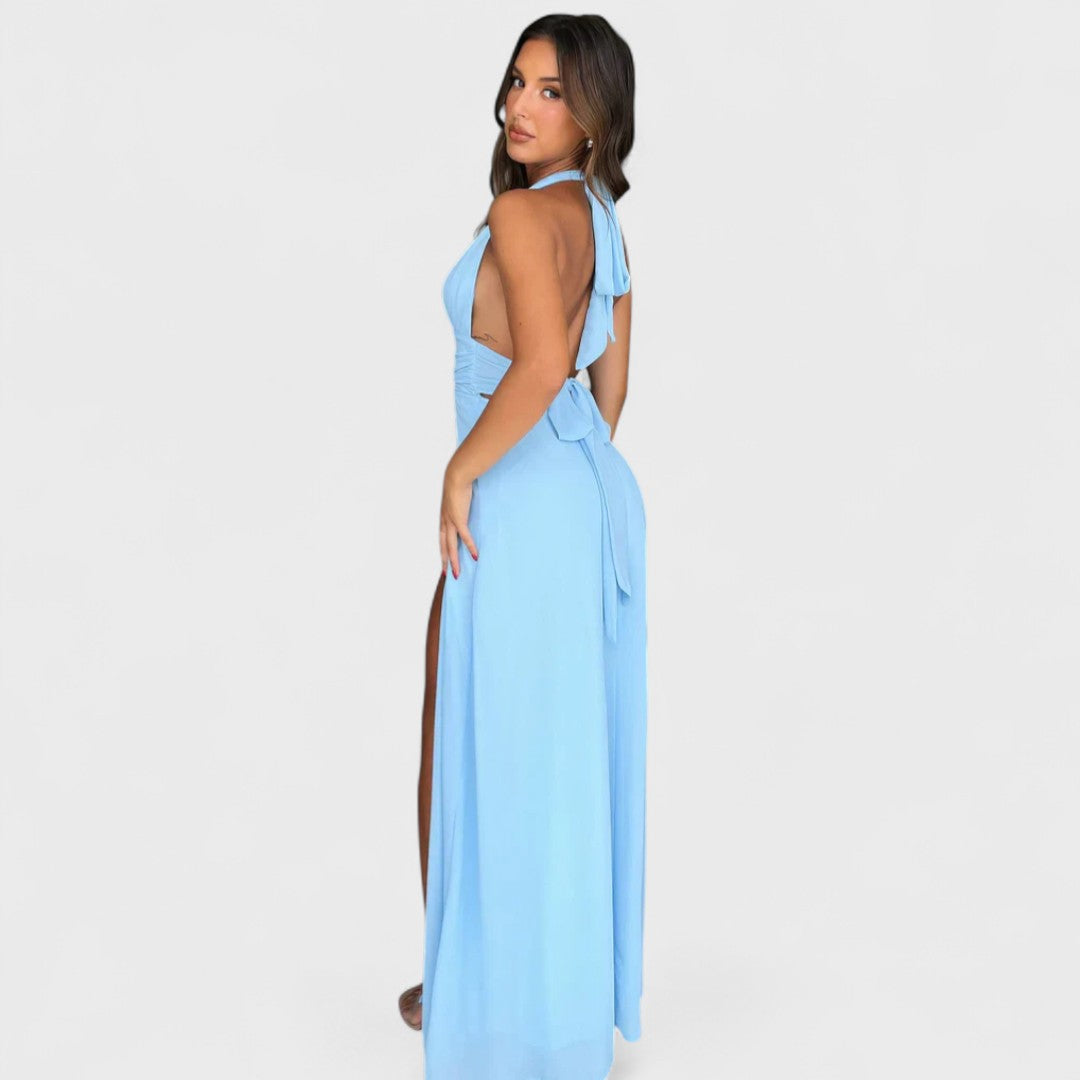 Elenor - Long summer dress that enhances your figure