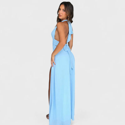 Elenor - Long summer dress that enhances your figure