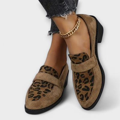 Karla™ | Elegant Shoes with Leopard Print