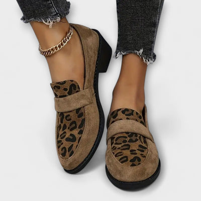 Karla™ | Elegant Shoes with Leopard Print