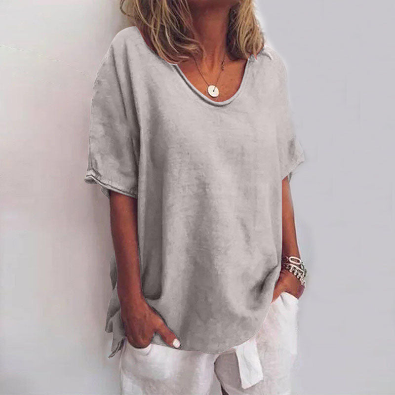 ANNA: COMFORTABLE AND LOOSE BLOUSE