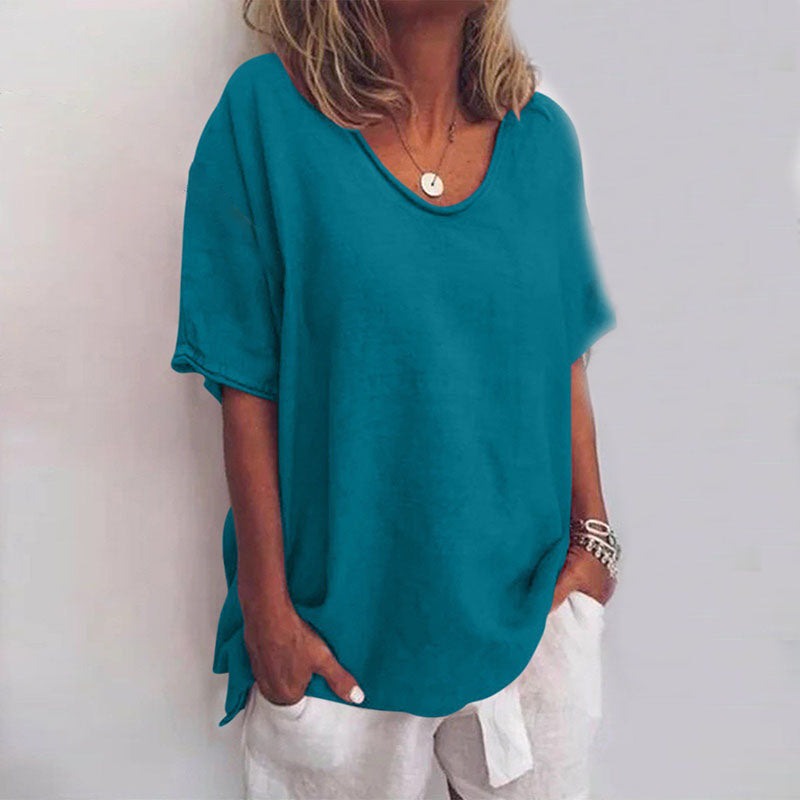 ANNA: COMFORTABLE AND LOOSE BLOUSE