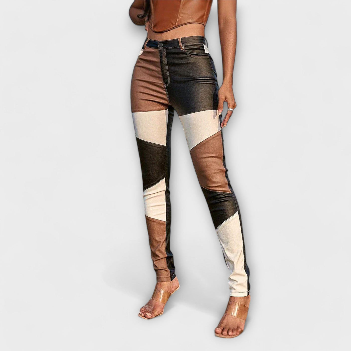Calliope - Colour Block Trousers