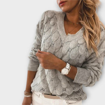 Noemier - V-Neck Pullover