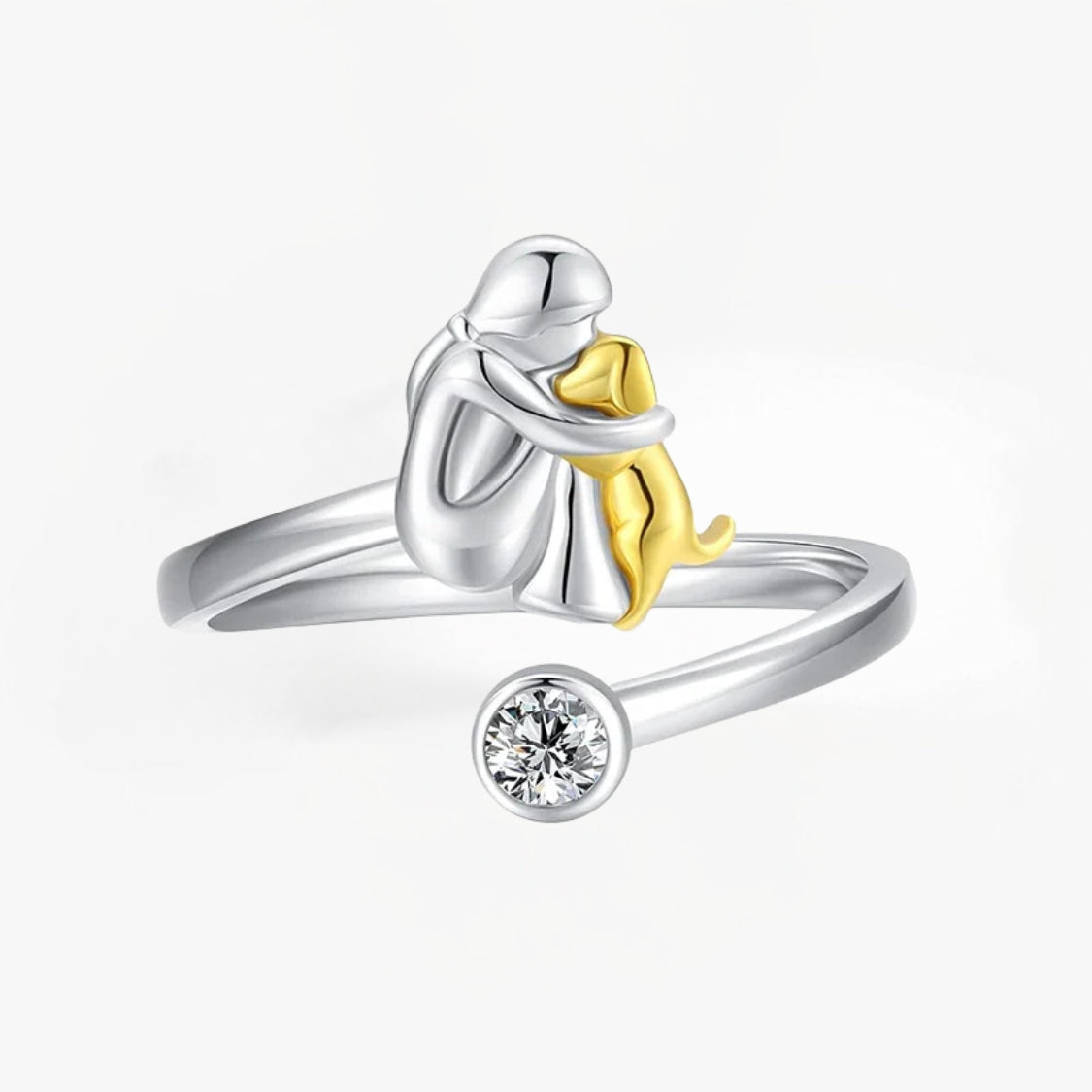 Elisa - Dog Icon Ring