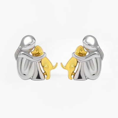 Elisa - Dog Icon Earrings
